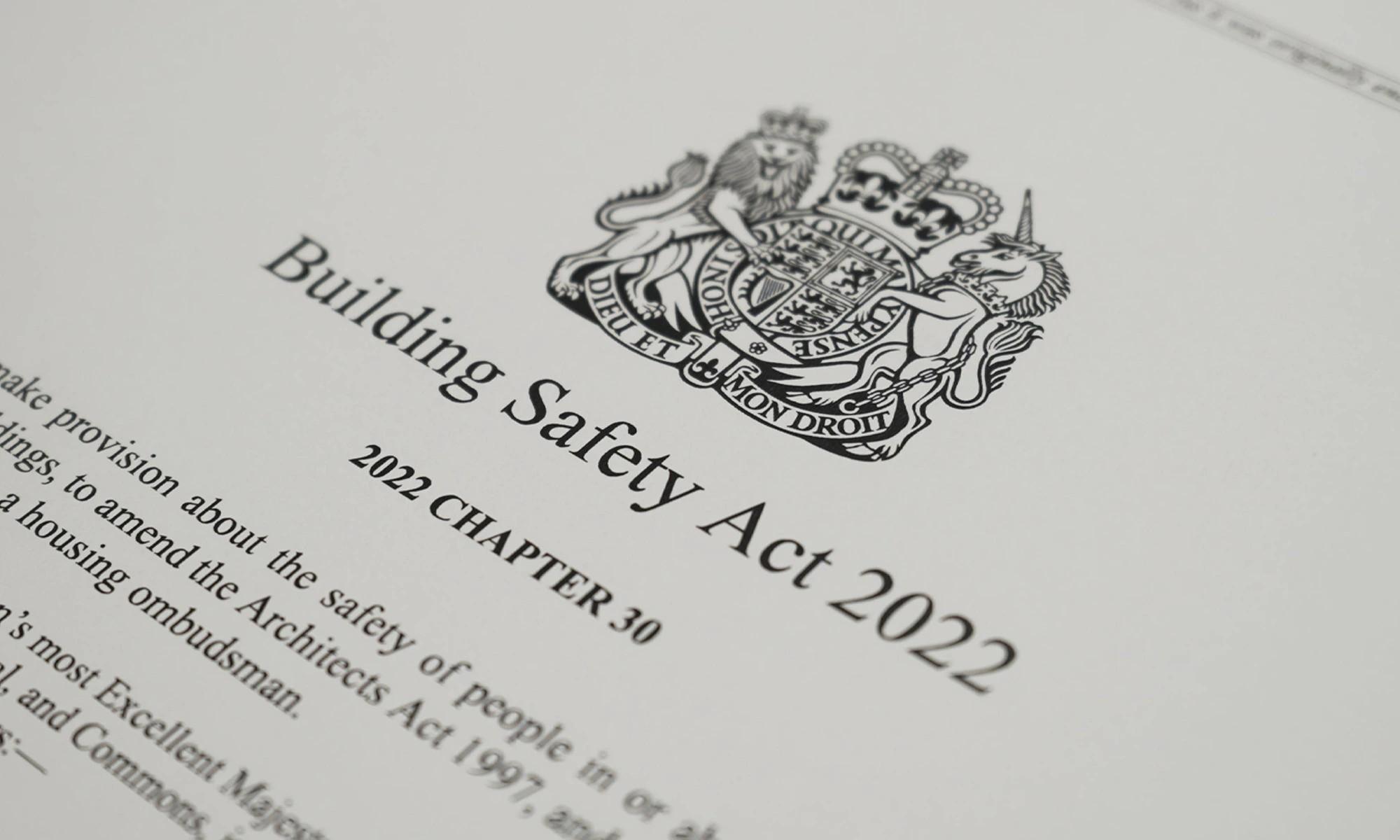 Building Safety Act 2022